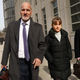 Actress Allison Mack leaves the Brooklyn Federal Courthouse with her lawyers after a court appearance surrounding the alleged sex cult NXIVM on February 06, 2019 in New York City.